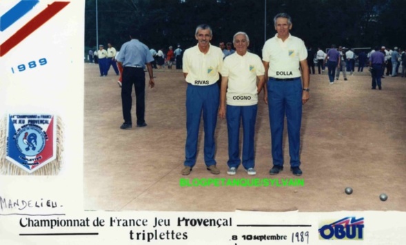 L'année 1989 au Jeu Provençal L'année 1989 au Jeu Provençal