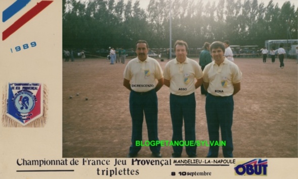 L'année 1989 au Jeu Provençal L'année 1989 au Jeu Provençal