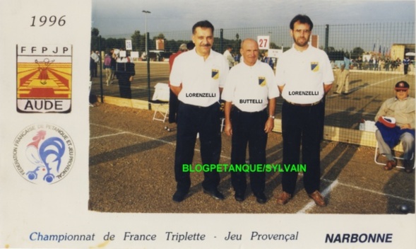 L'année 1996 au Jeu Provençal L'année 1996 au Jeu Provençal