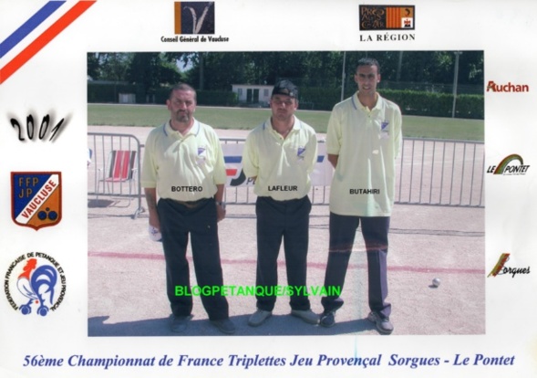 L'année 2001 au Jeu Provençal L'année 2001 au Jeu Provençal