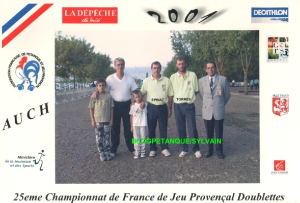 Les vices champions de France 2000 qualifiés d'office Les vices champions de France 2000 qualifiés d'office