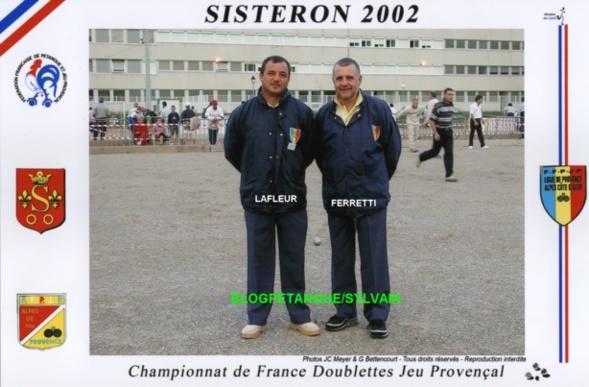 L'année 2002 au Jeu Provençal L'année 2002 au Jeu Provençal