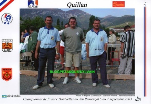 L'année 2003 au Jeu Provençal