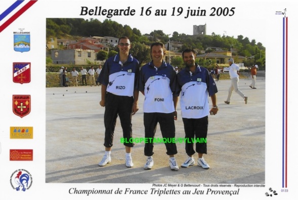 L'année 2005 au Jeu Provençal L'année 2005 au Jeu Provençal