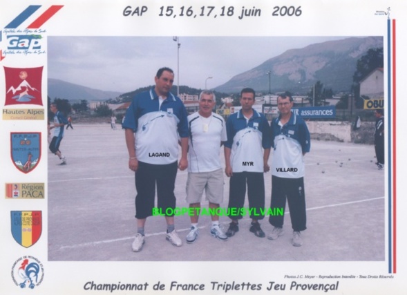 L'année 2006 au Jeu Provençal