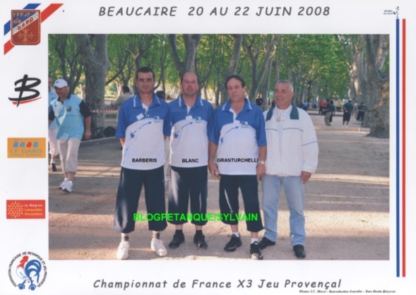 L'année 2008 au Jeu Provençal L'année 2008 au Jeu Provençal