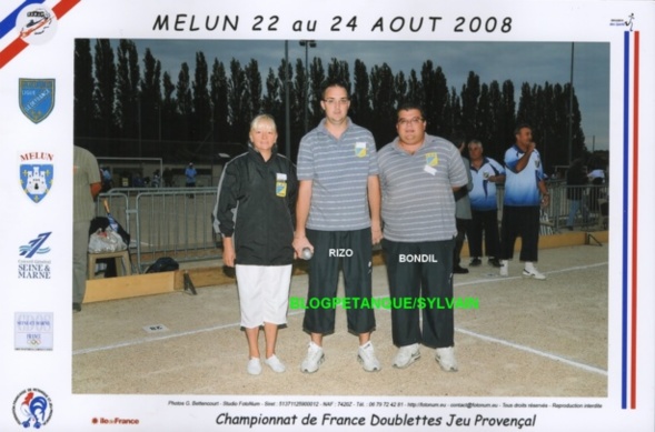 L'année 2008 au Jeu Provençal L'année 2008 au Jeu Provençal