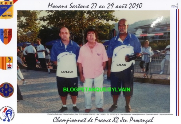 Les vices champions doublettes du 06