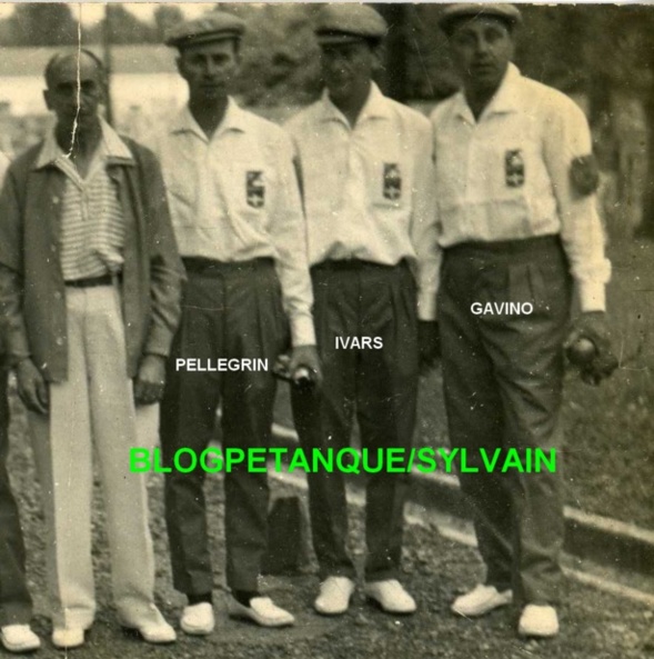 Championnat de France triplettes 1959