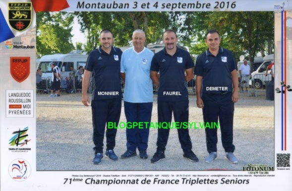 L'année 2016 à la Pétanque