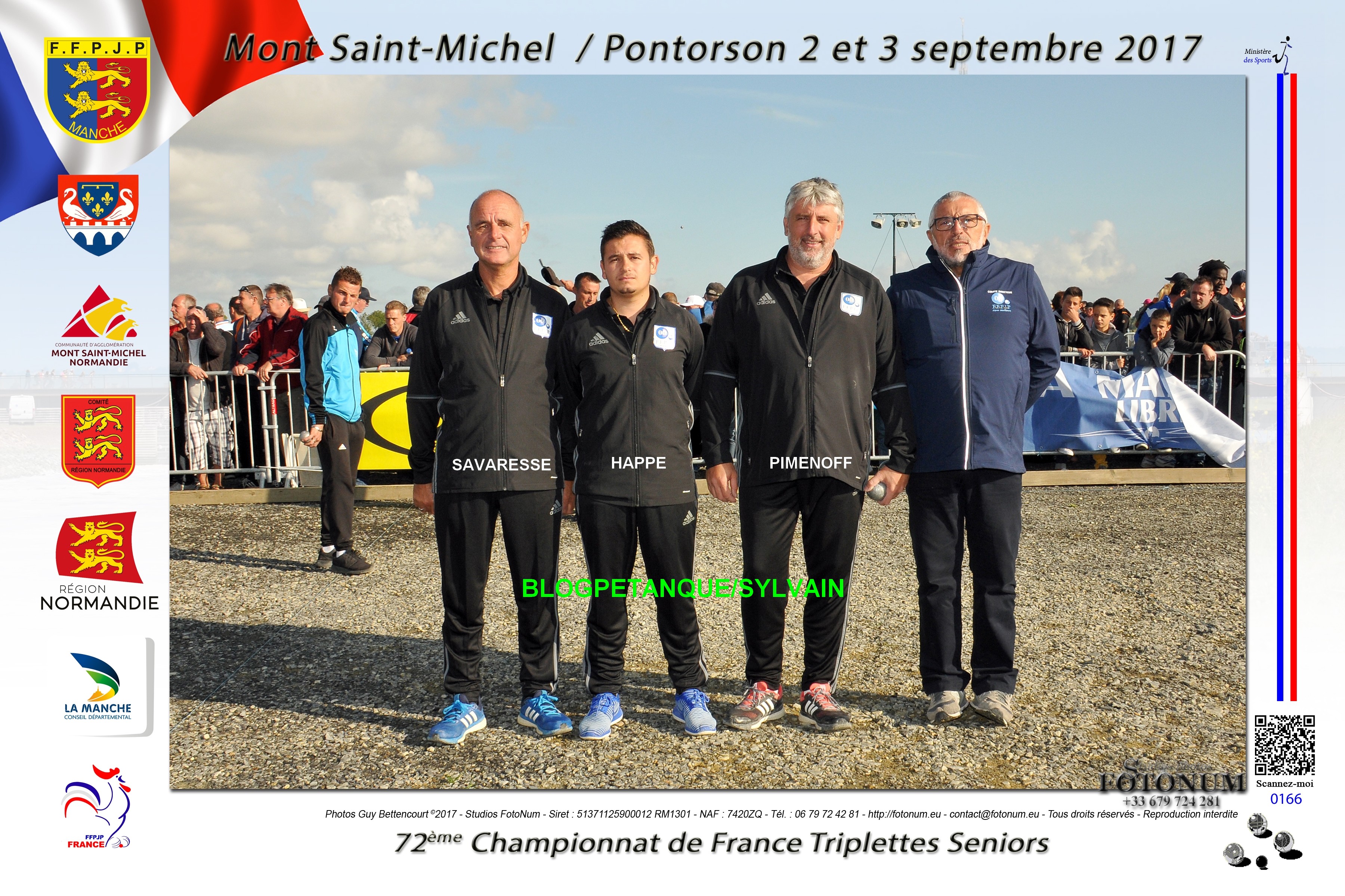 L' année 2017 à la Pétanque