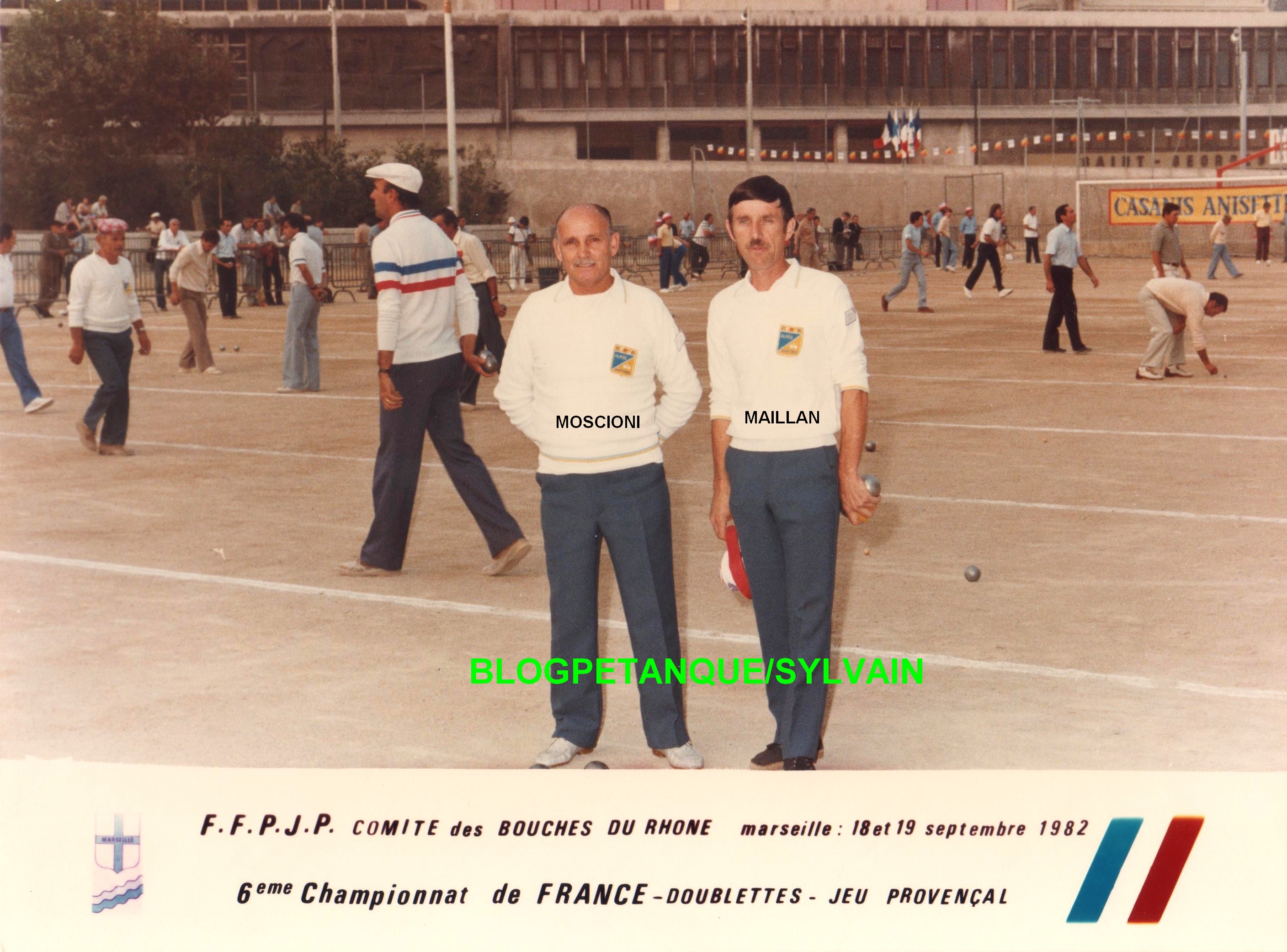 Tous les joueurs qualifiés au Championnat de France doublettes au Jeu Provençal de 1977 à 2023 Tous les joueurs qualifiés au Championnat de France doublettes au Jeu Provençal de 1977 à 2023