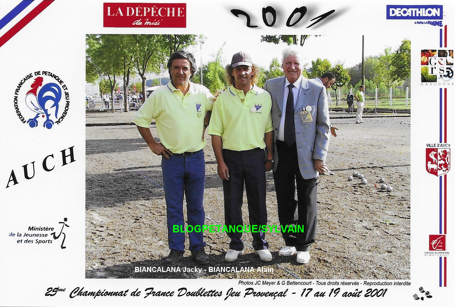 Tous les joueurs qualifiés au Championnat de France doublettes au Jeu Provençal de 1977 à 2023 Tous les joueurs qualifiés au Championnat de France doublettes au Jeu Provençal de 1977 à 2023