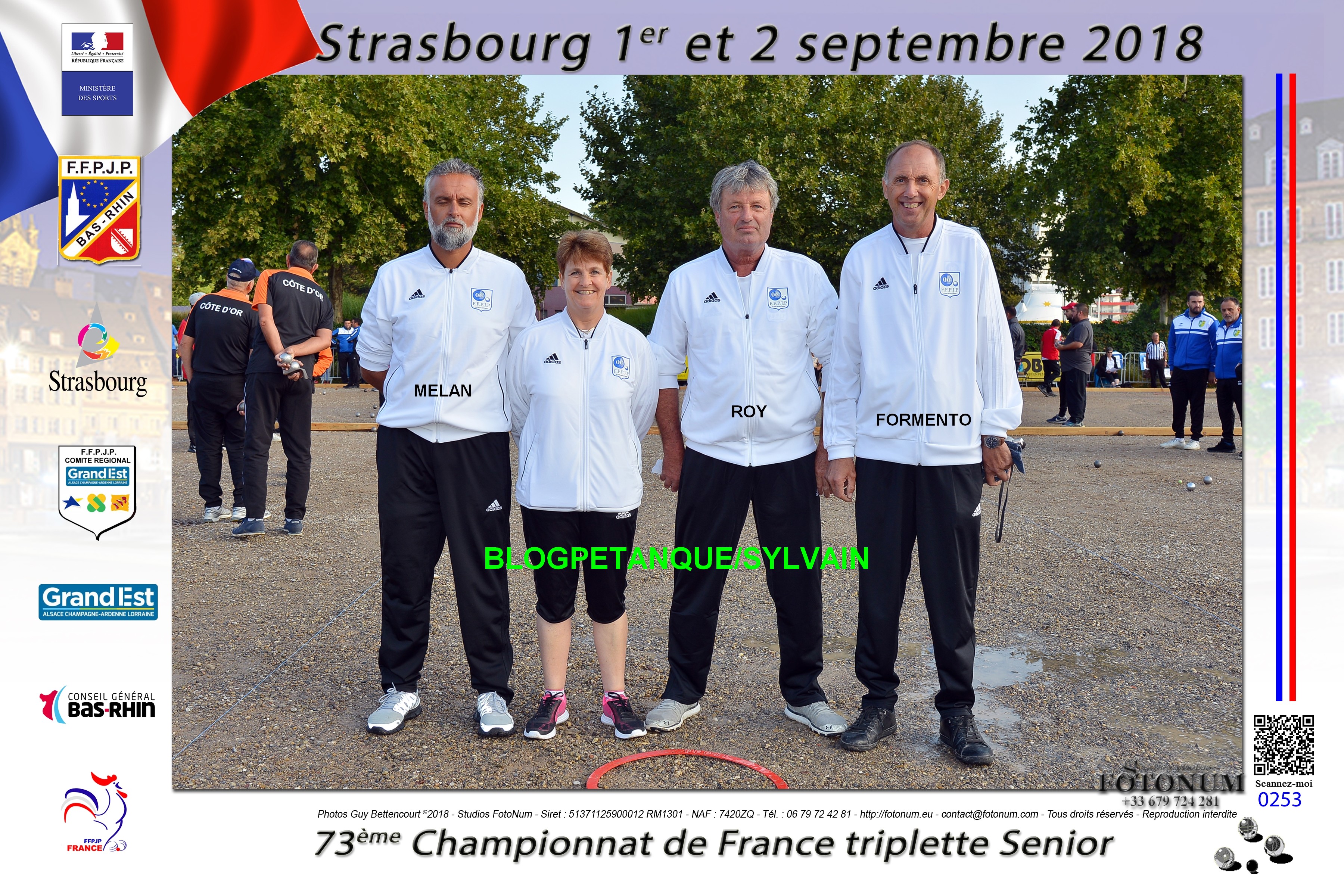 L' année 2018 à la Pétanque