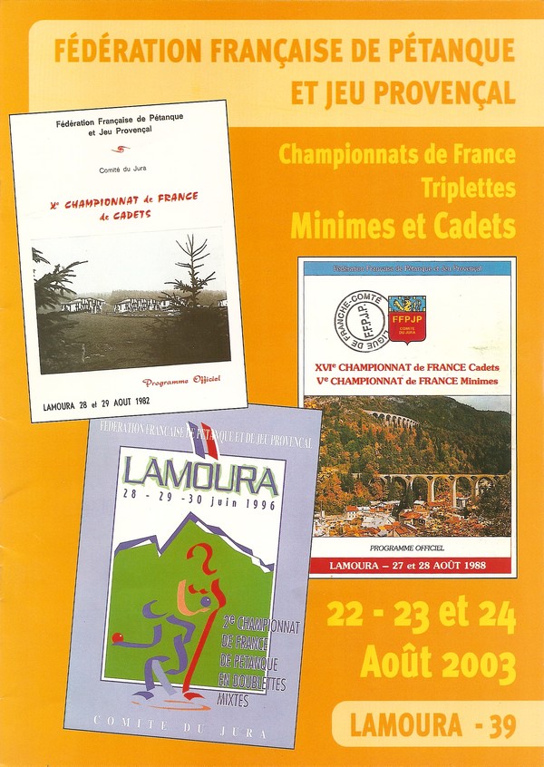 Tous les joueurs qualifiés au Championnat de France cadets de 1962 à 1965 et 1973 à 2021