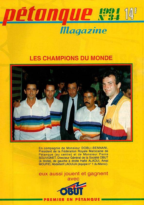 PETANQUE MAGAZINE OBUT DE 1960 à 2013