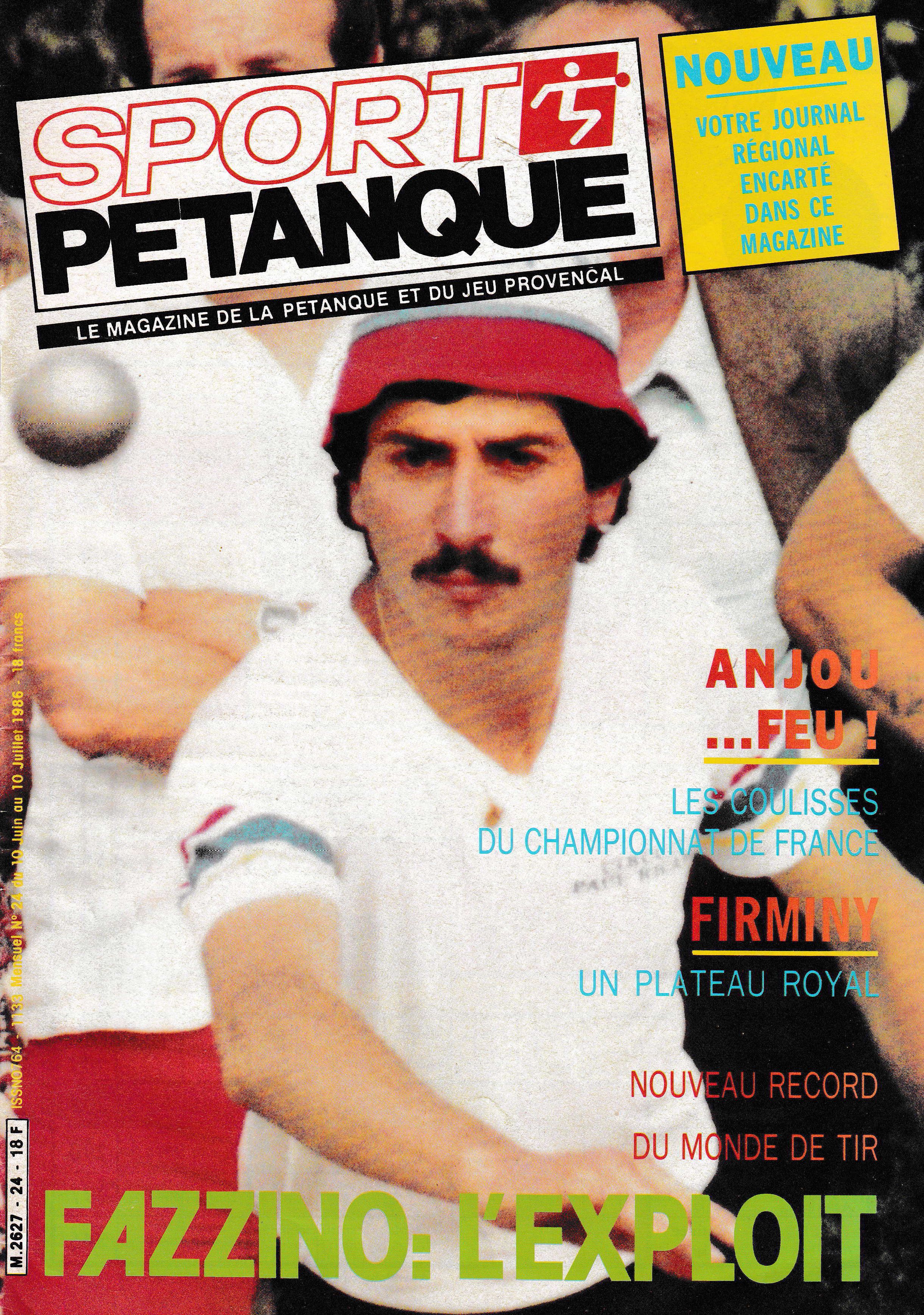 SPORT PETANQUE DE 1984 A 1988