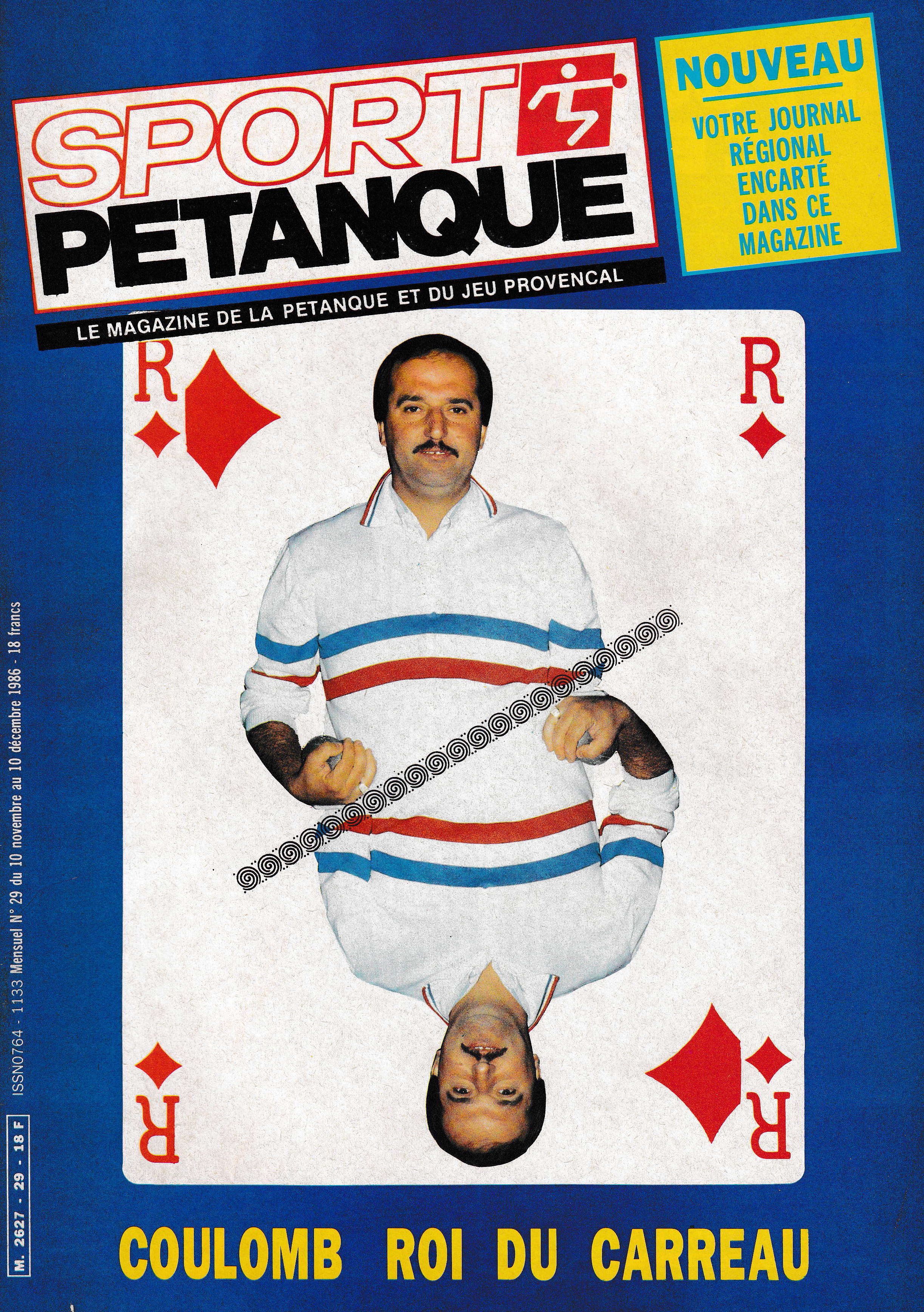 SPORT PETANQUE DE 1984 A 1988