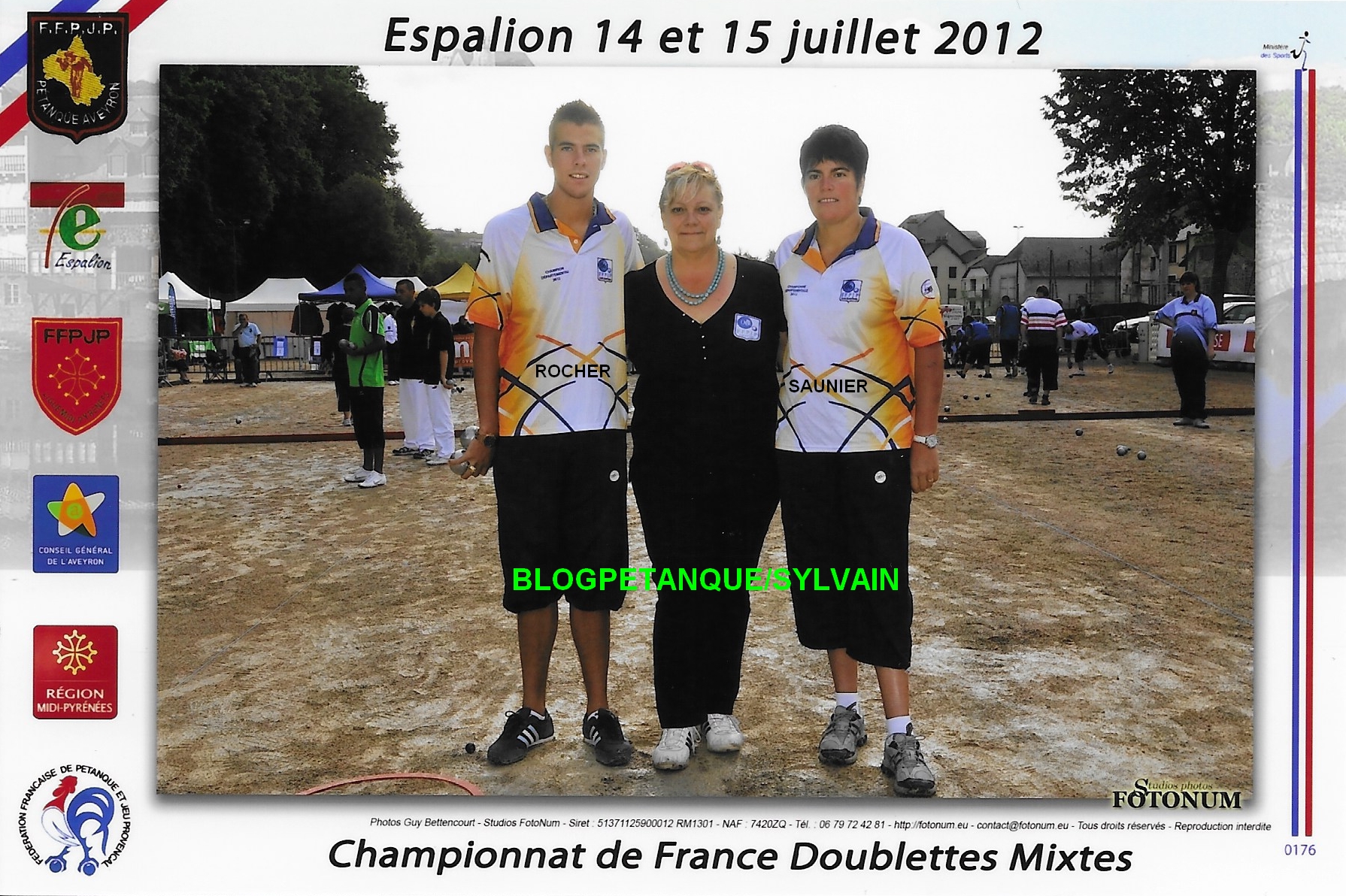 L'année 2012 à la Pétanque L'année 2012 à la Pétanque