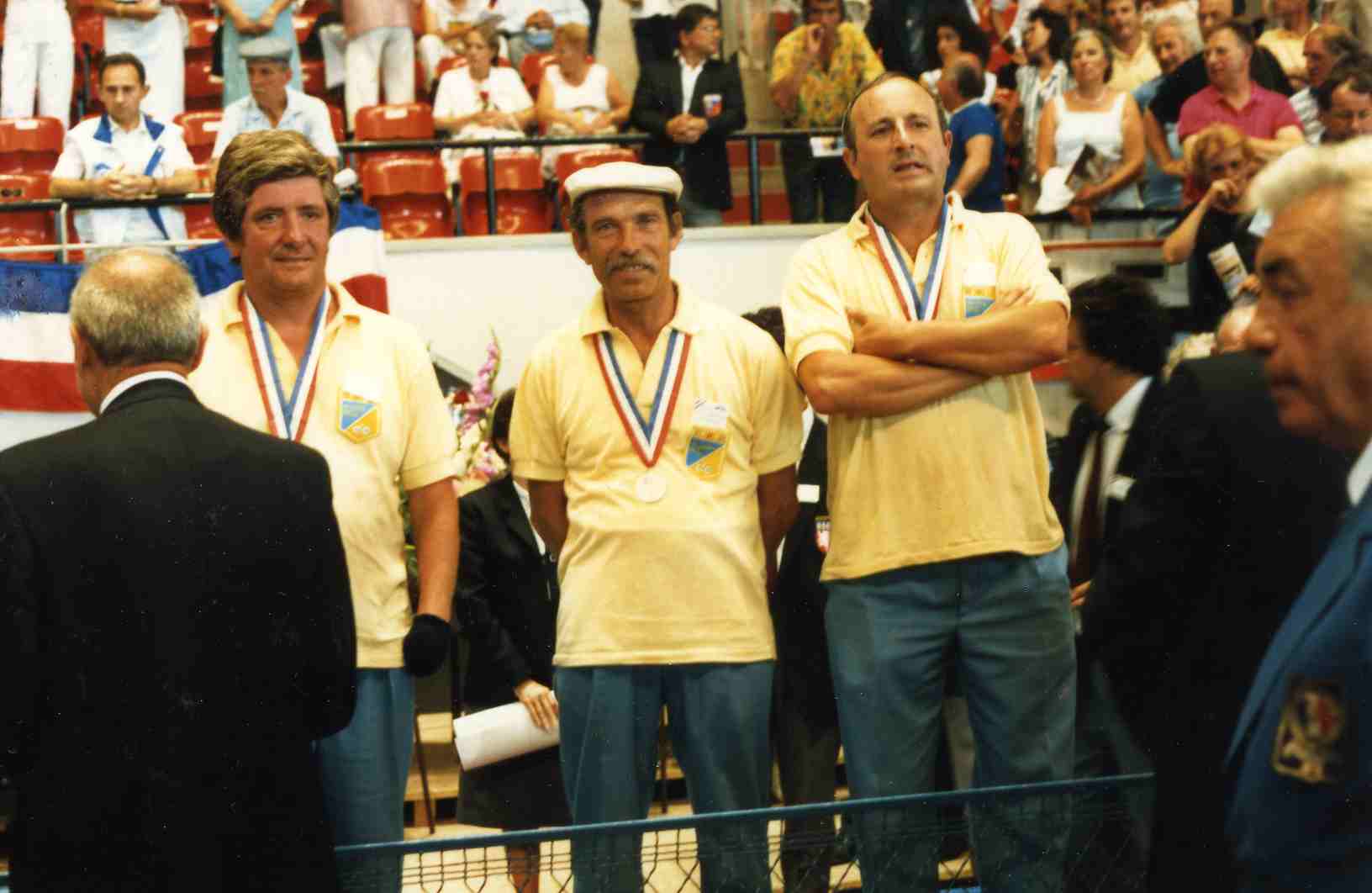 Le podium du championnat de France 1987 Le podium du championnat de France 1987