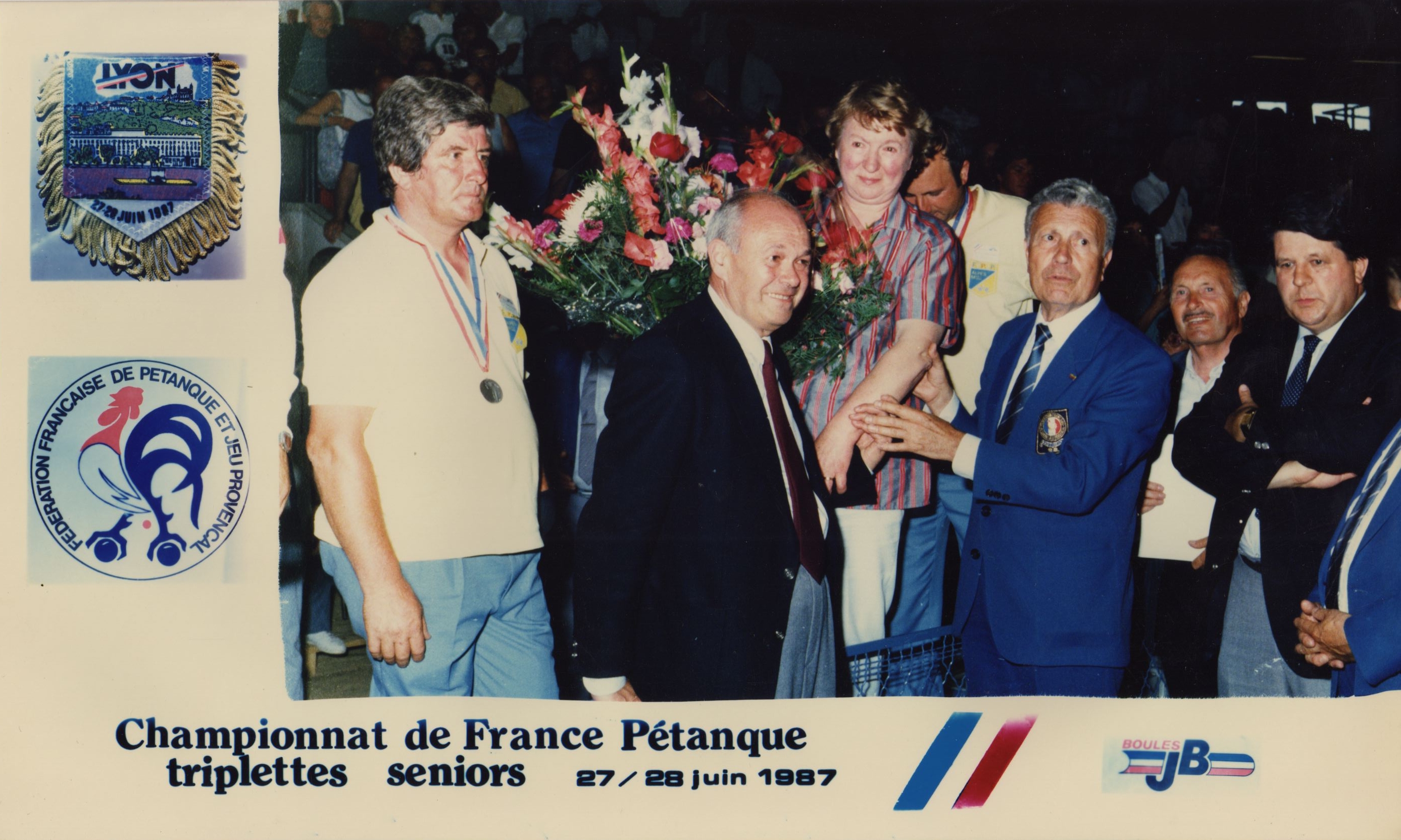 Remise de récompenses du championnat 1987 (photo Jean-Claude MEYER)
