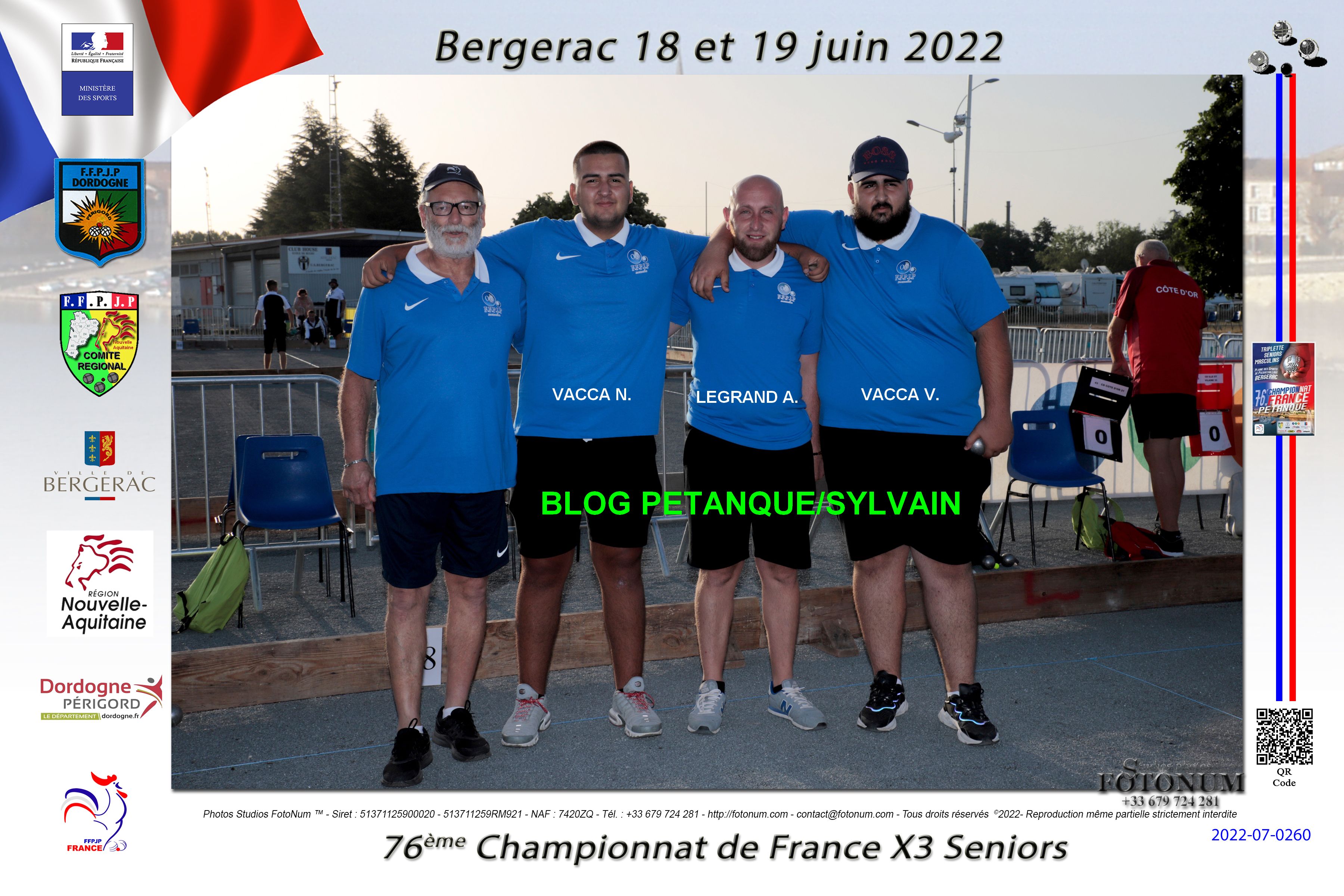  L'année 2022 à la Pétanque
