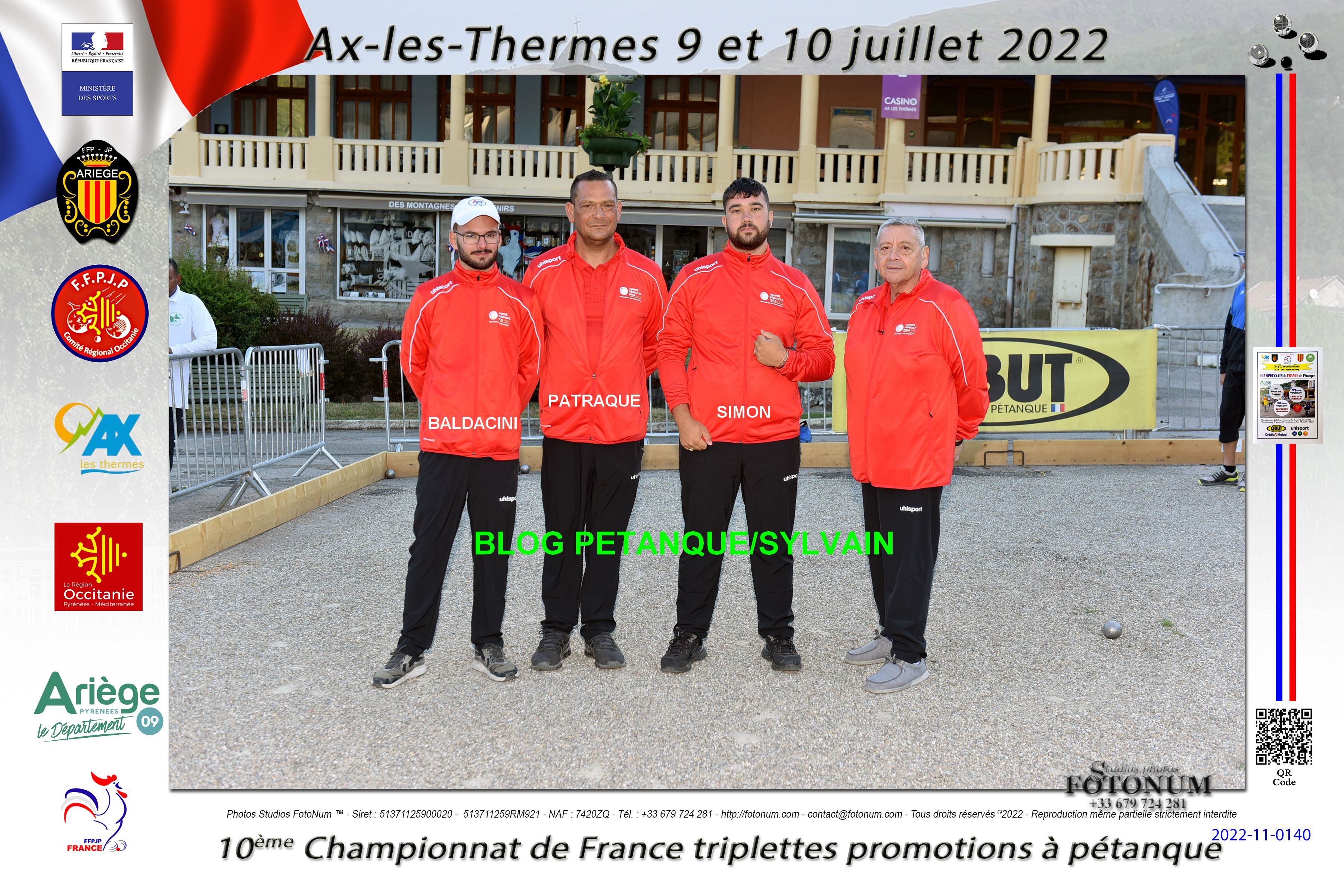  L'année 2022 à la Pétanque