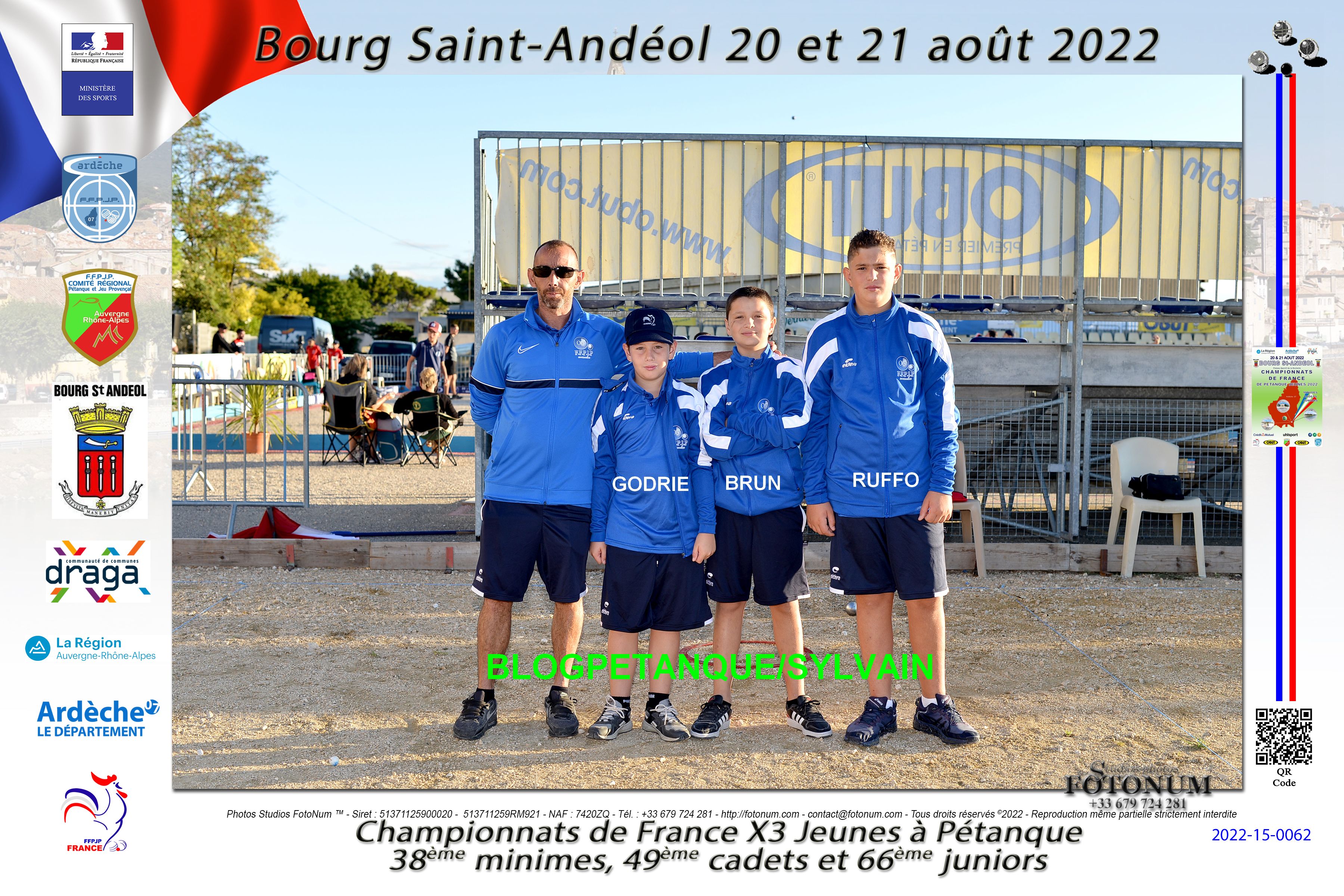  L'année 2022 à la Pétanque