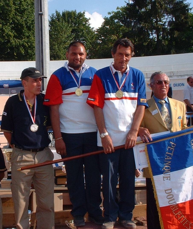 Les Champions de France 2003 Tchato et Fernand