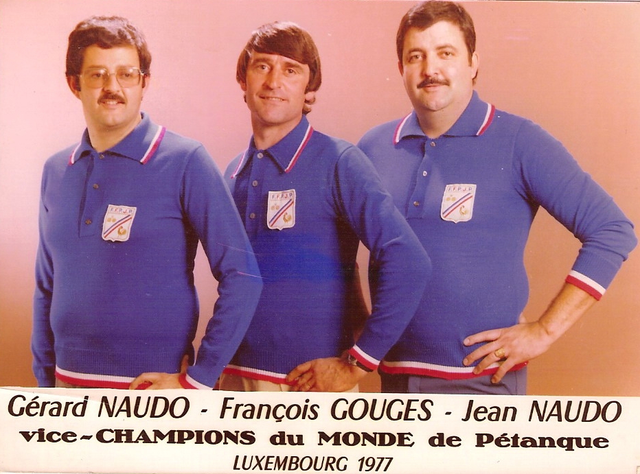 La sélection française pour les championnats du monde 1977