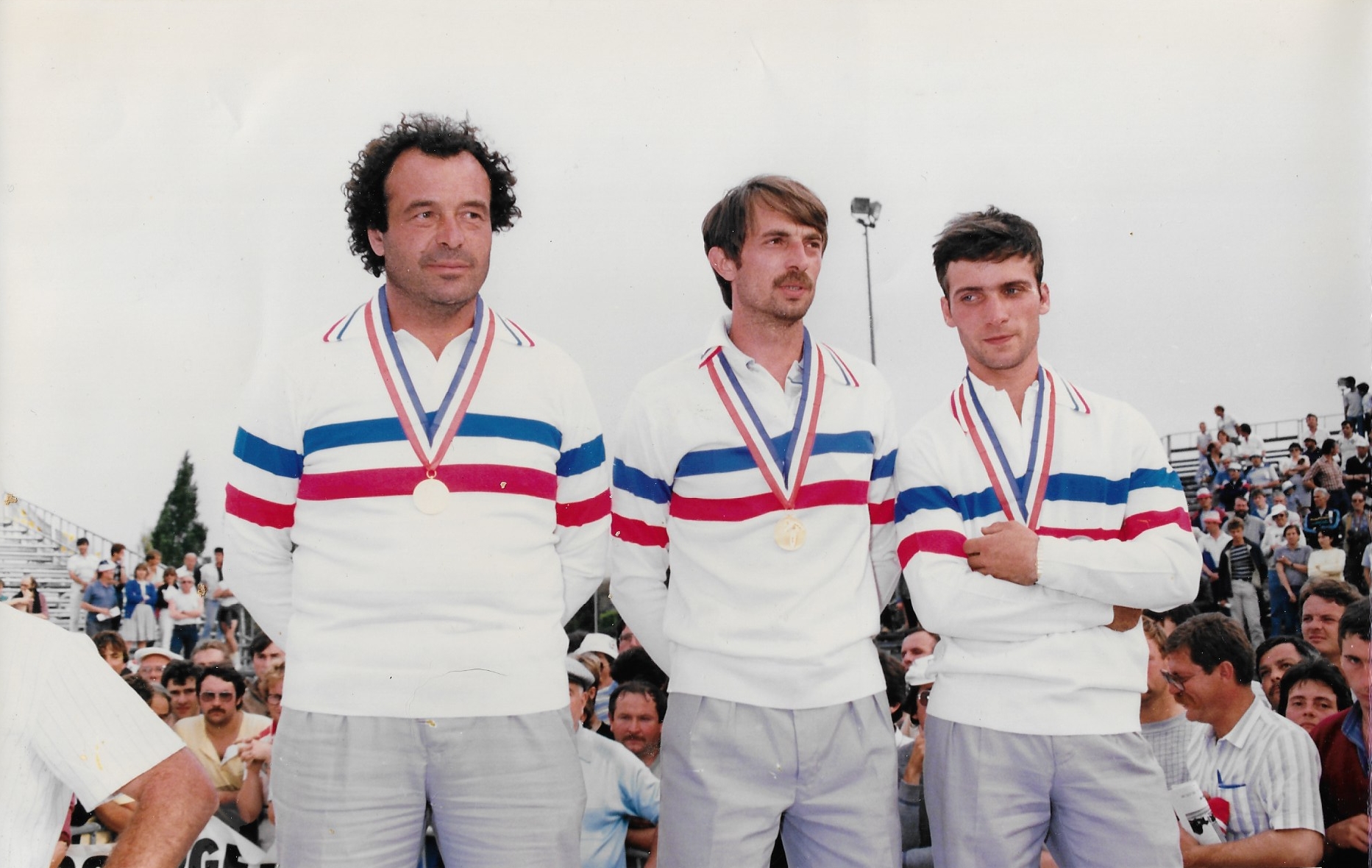 Les champions de France 1985 > LOPEZ-BIDEAU-CHOUPAY Les champions de France 1985 > LOPEZ-BIDEAU-CHOUPAY