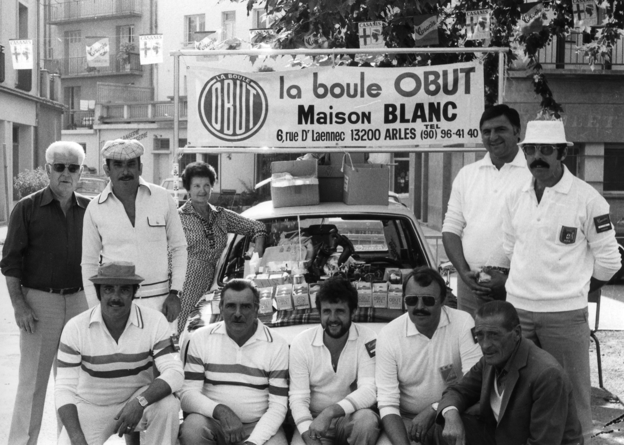 DIGNES 1980 championnat de France doublettes Jeu Provençal