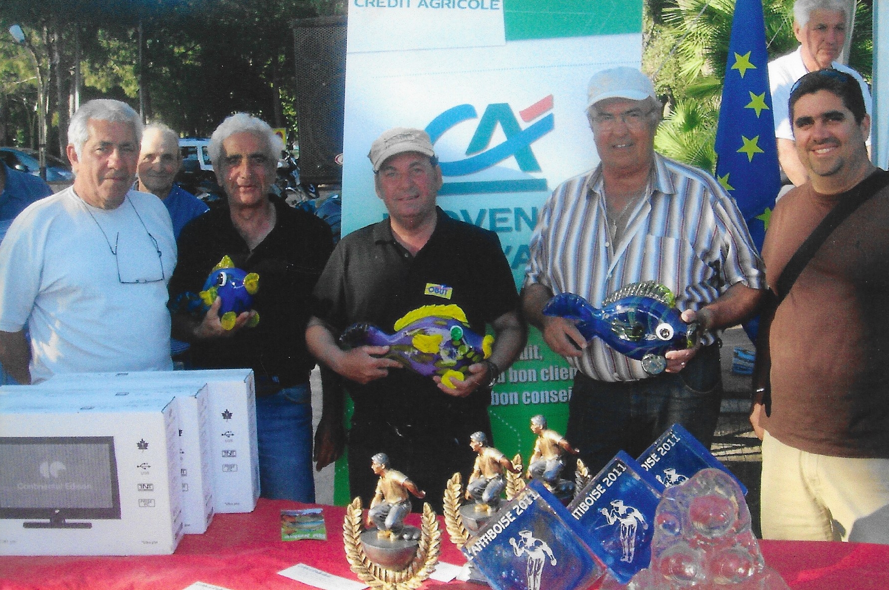 Les vainqueurs de l' Antiboise 2011 MILCOS - PASSO - DAUDE