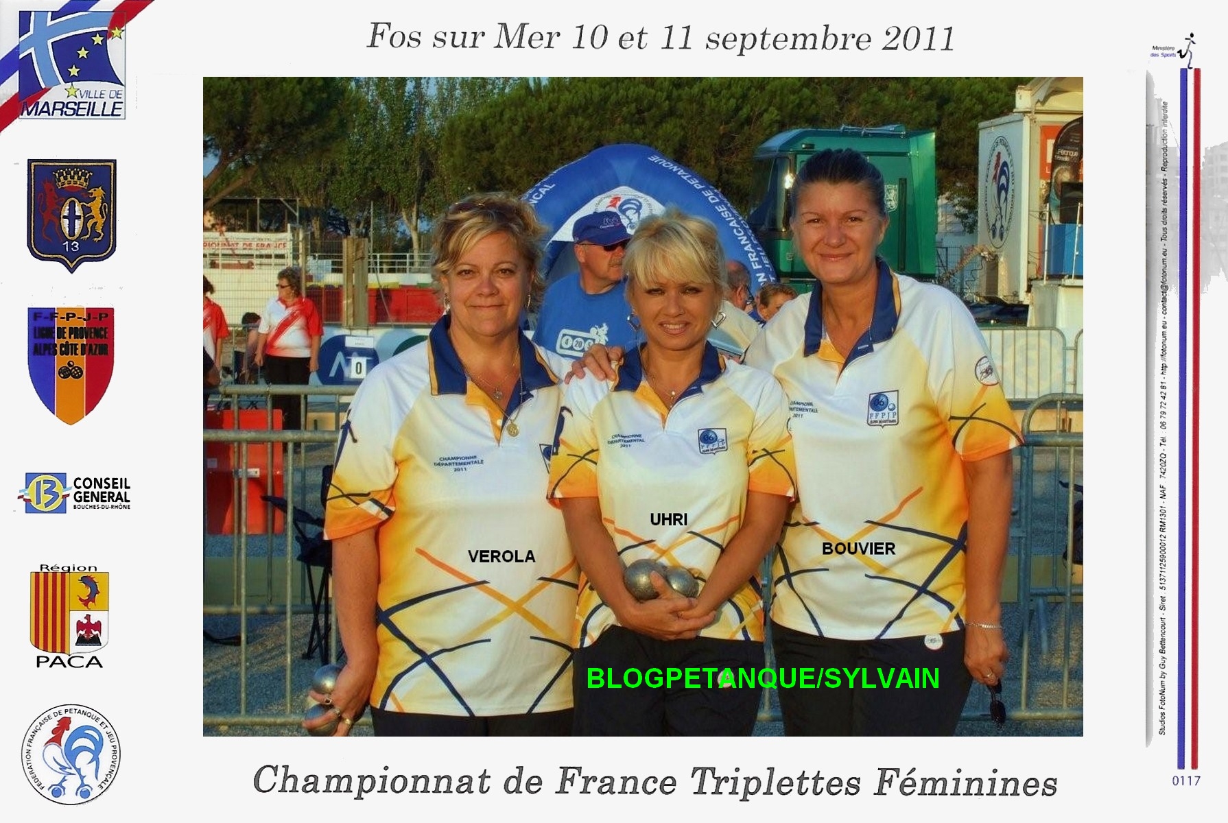 Les championnes triplettes du 06 Les championnes triplettes du 06