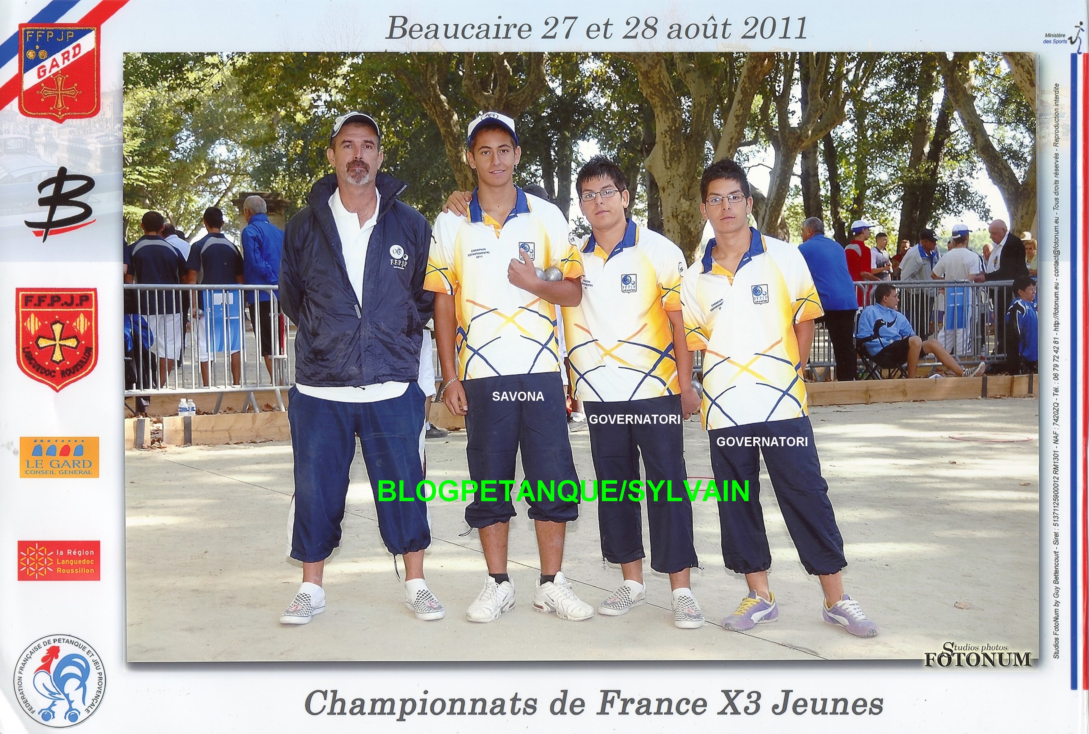 Les champions juniors du 06