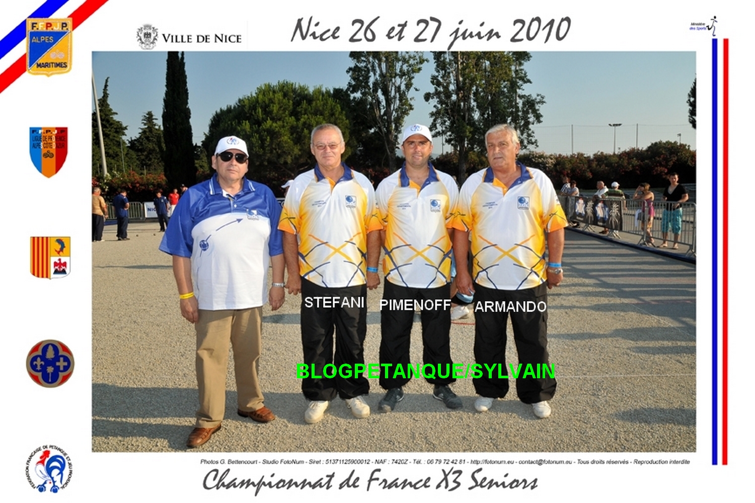 L'année 2010 à la Pétanque L'année 2010 à la Pétanque