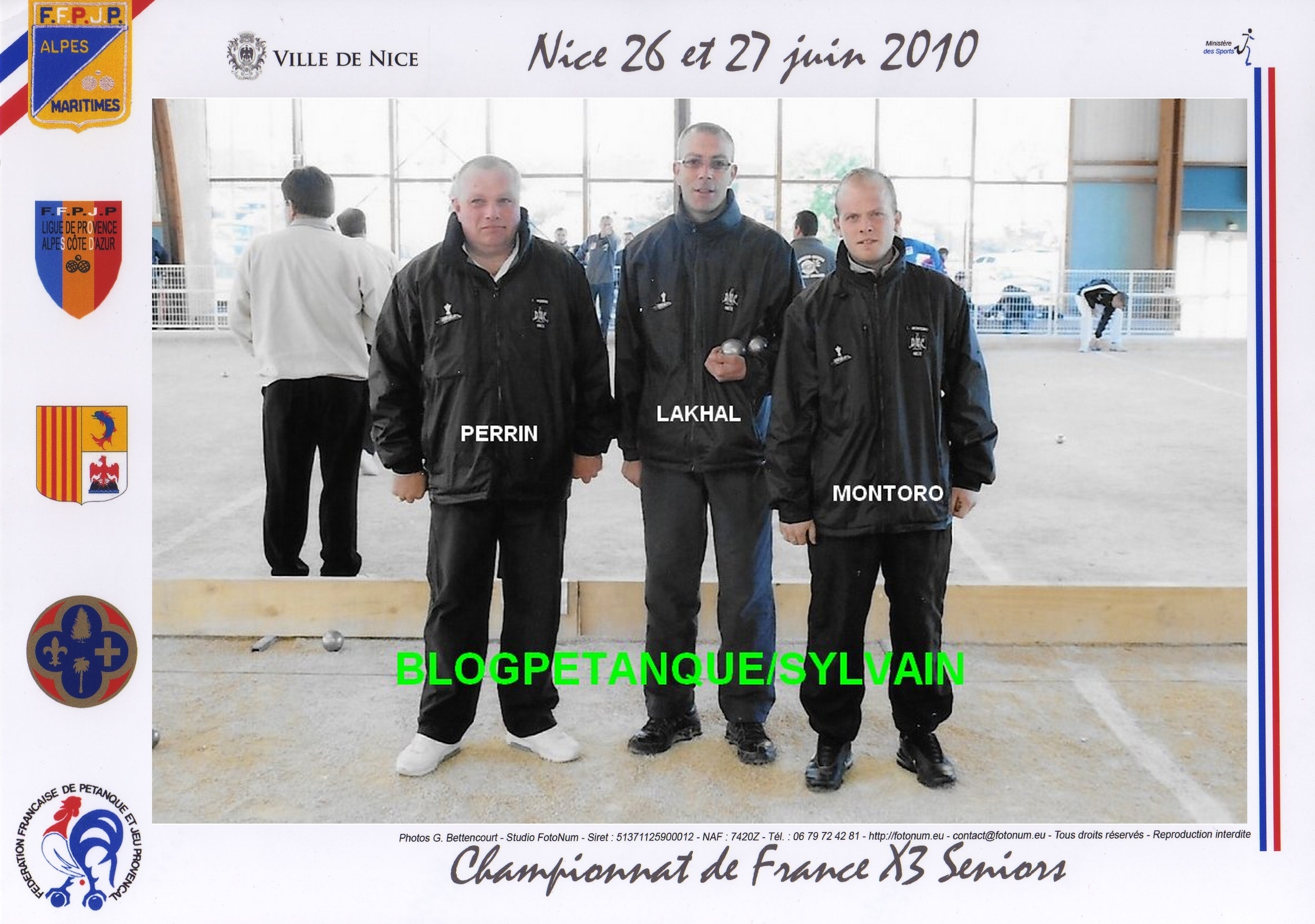 L'année 2010 à la Pétanque L'année 2010 à la Pétanque