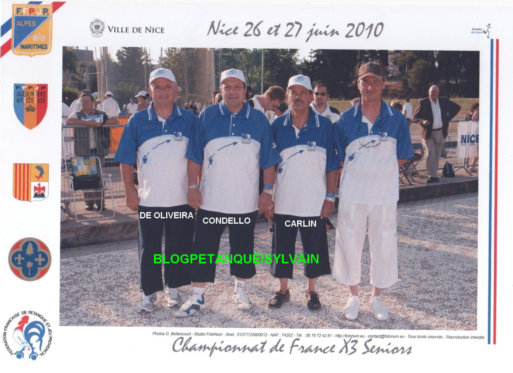 L'année 2010 à la Pétanque L'année 2010 à la Pétanque