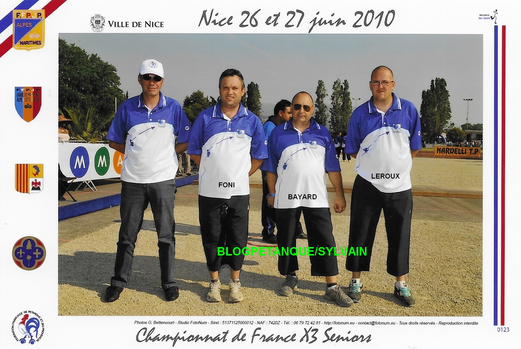 L'année 2010 à la Pétanque L'année 2010 à la Pétanque