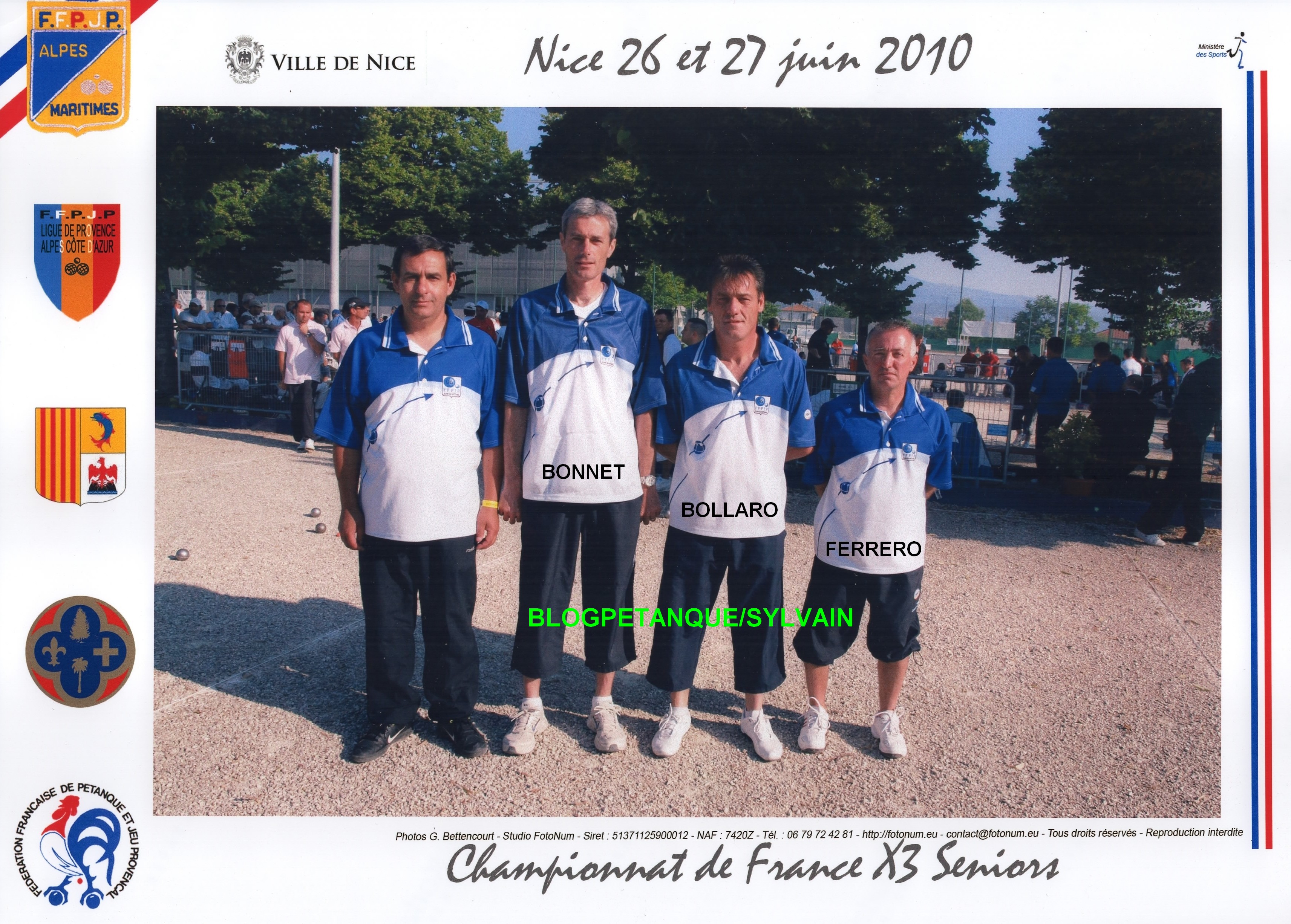 L'année 2010 à la Pétanque L'année 2010 à la Pétanque