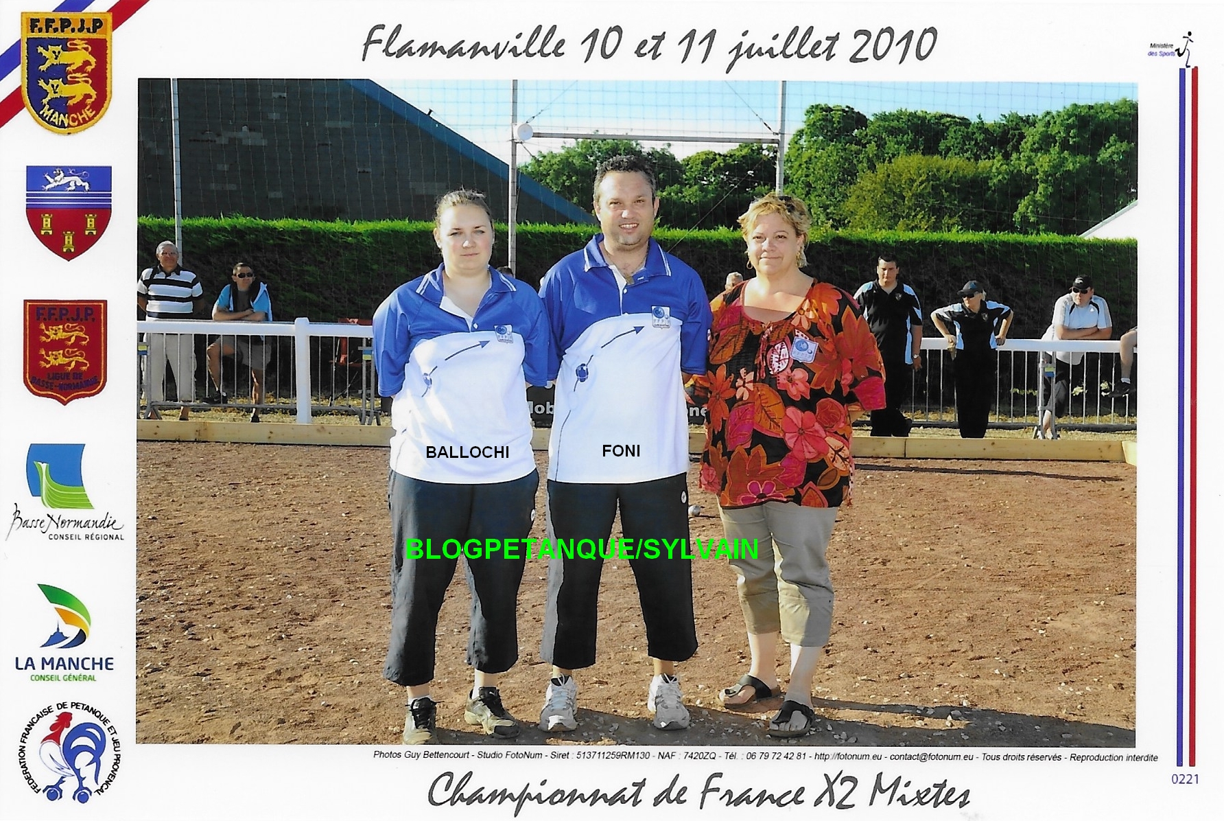 L'année 2010 à la Pétanque L'année 2010 à la Pétanque