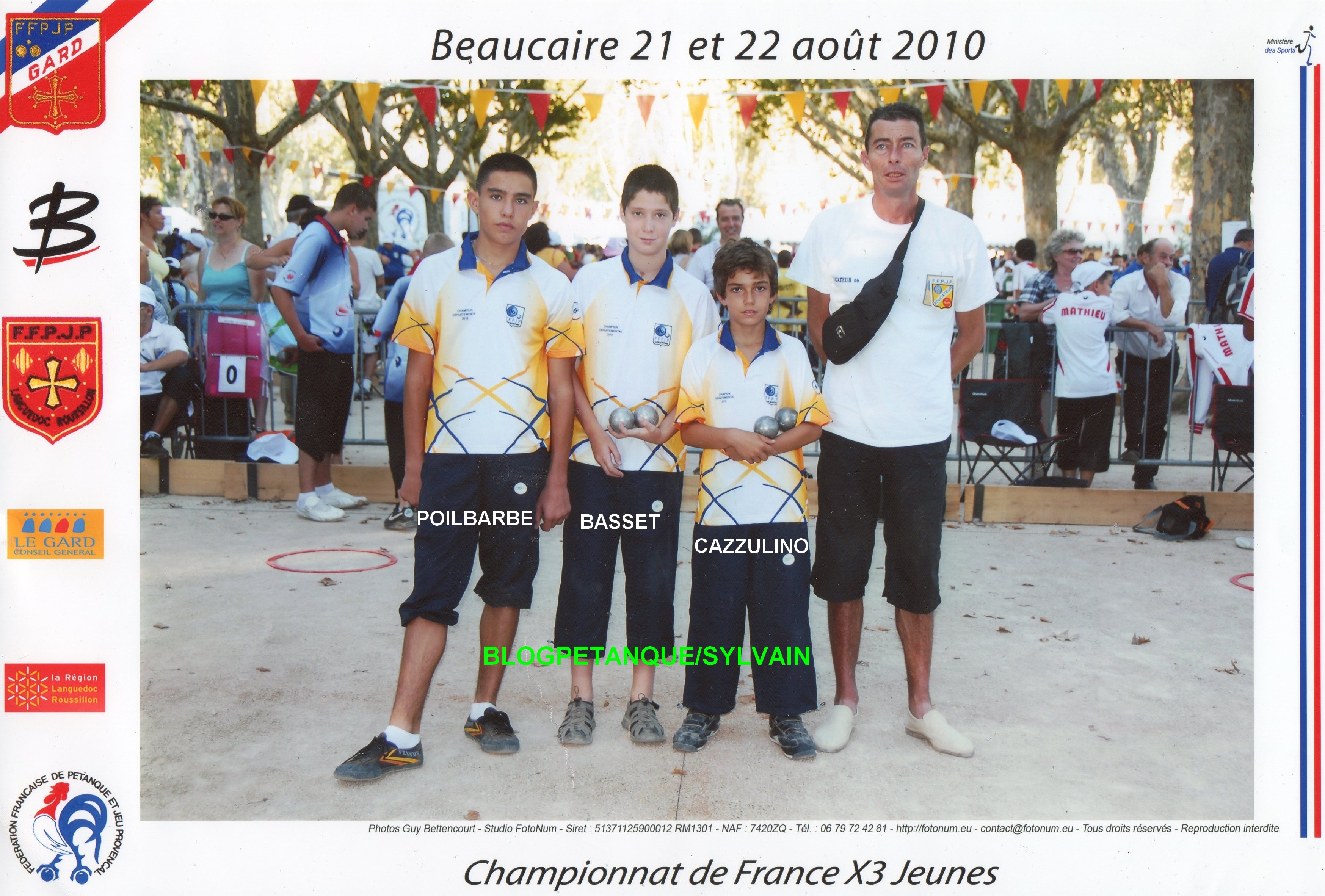 L'année 2010 à la Pétanque L'année 2010 à la Pétanque