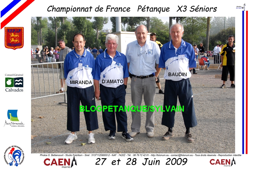  L'année 2009 à la Pétanque