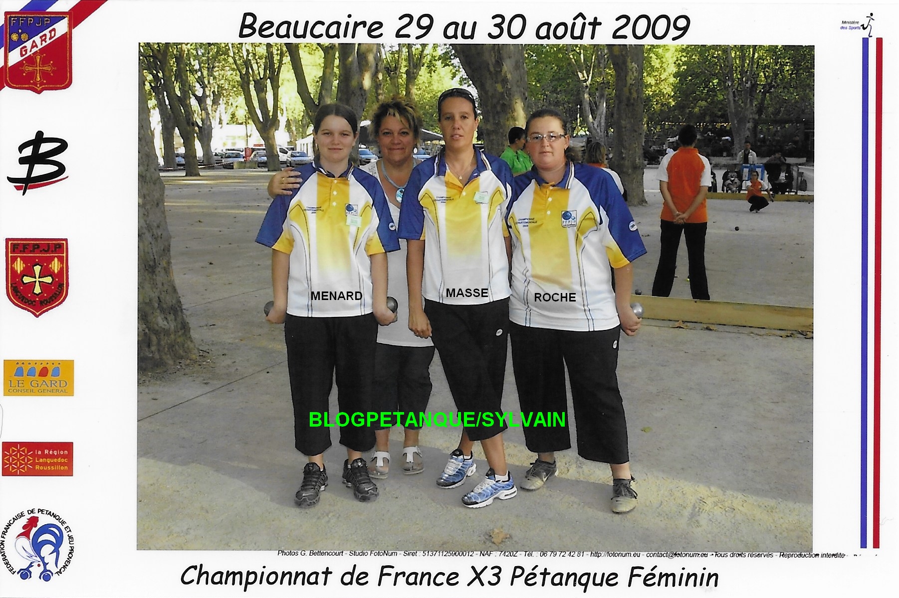  L'année 2009 à la Pétanque