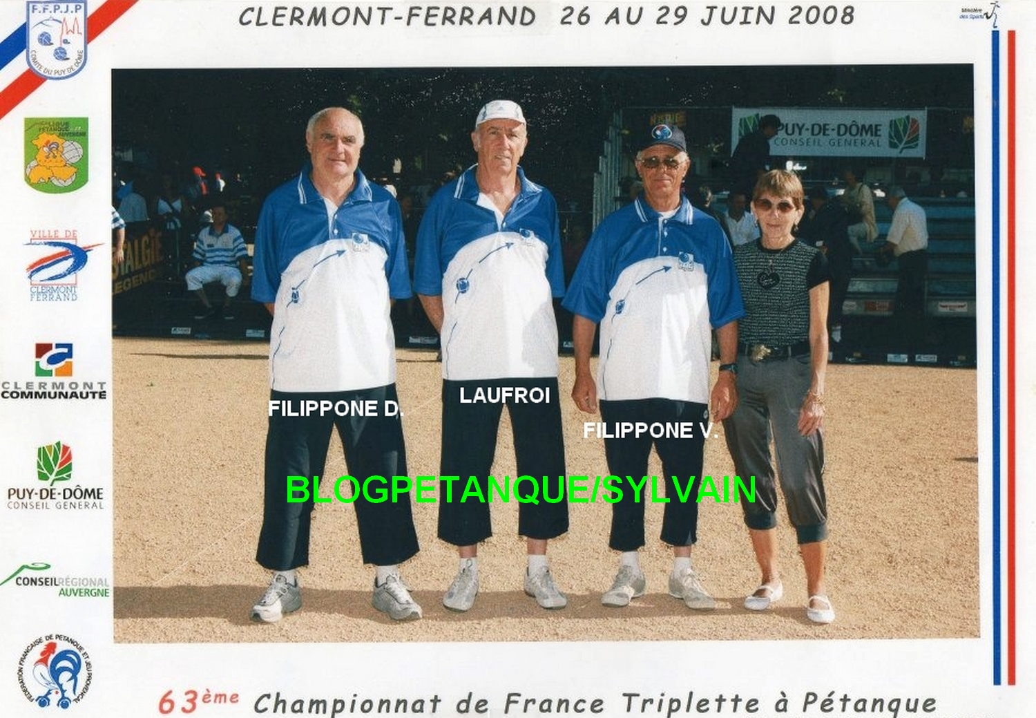 L'année 2008 à la Pétanque