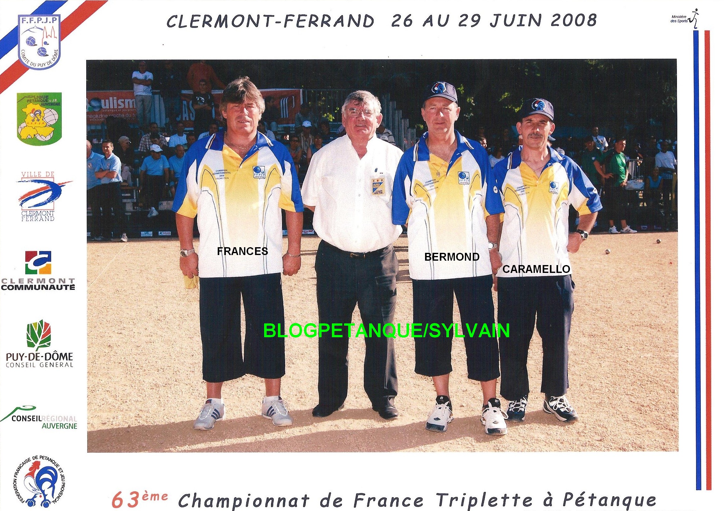 L'année 2008 à la Pétanque