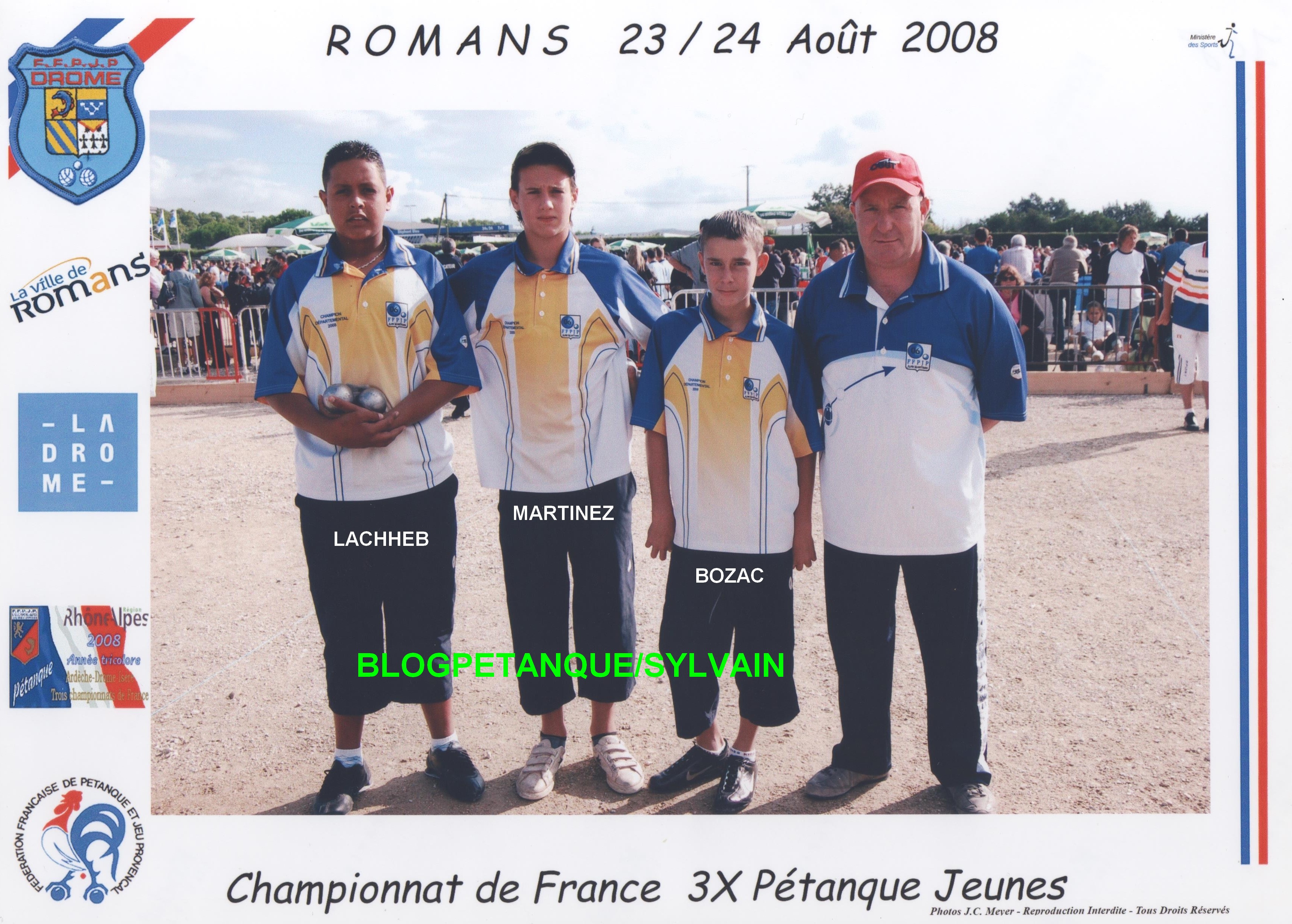 L'année 2008 à la Pétanque