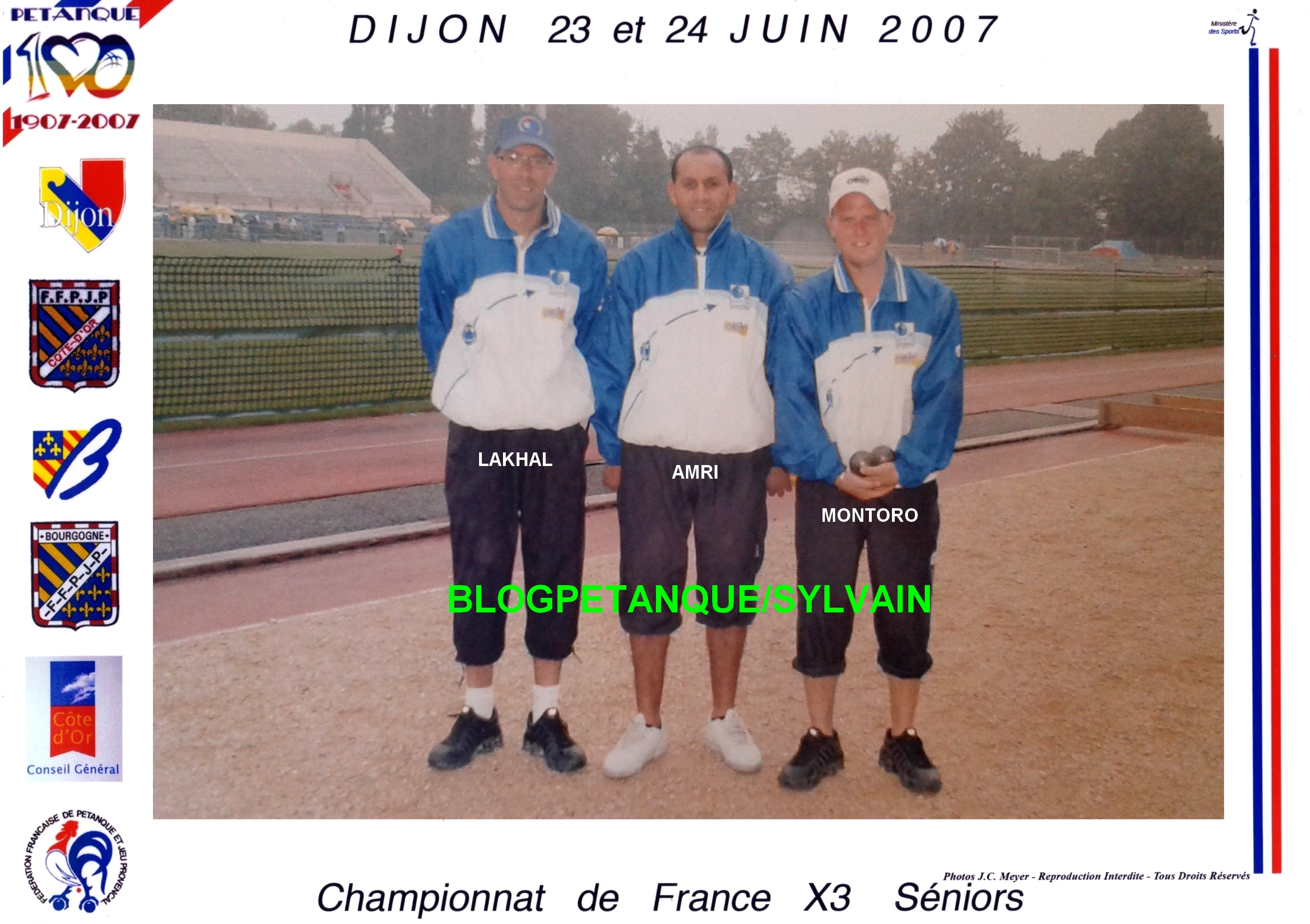 L'année 2007 à la Pétanque L'année 2007 à la Pétanque