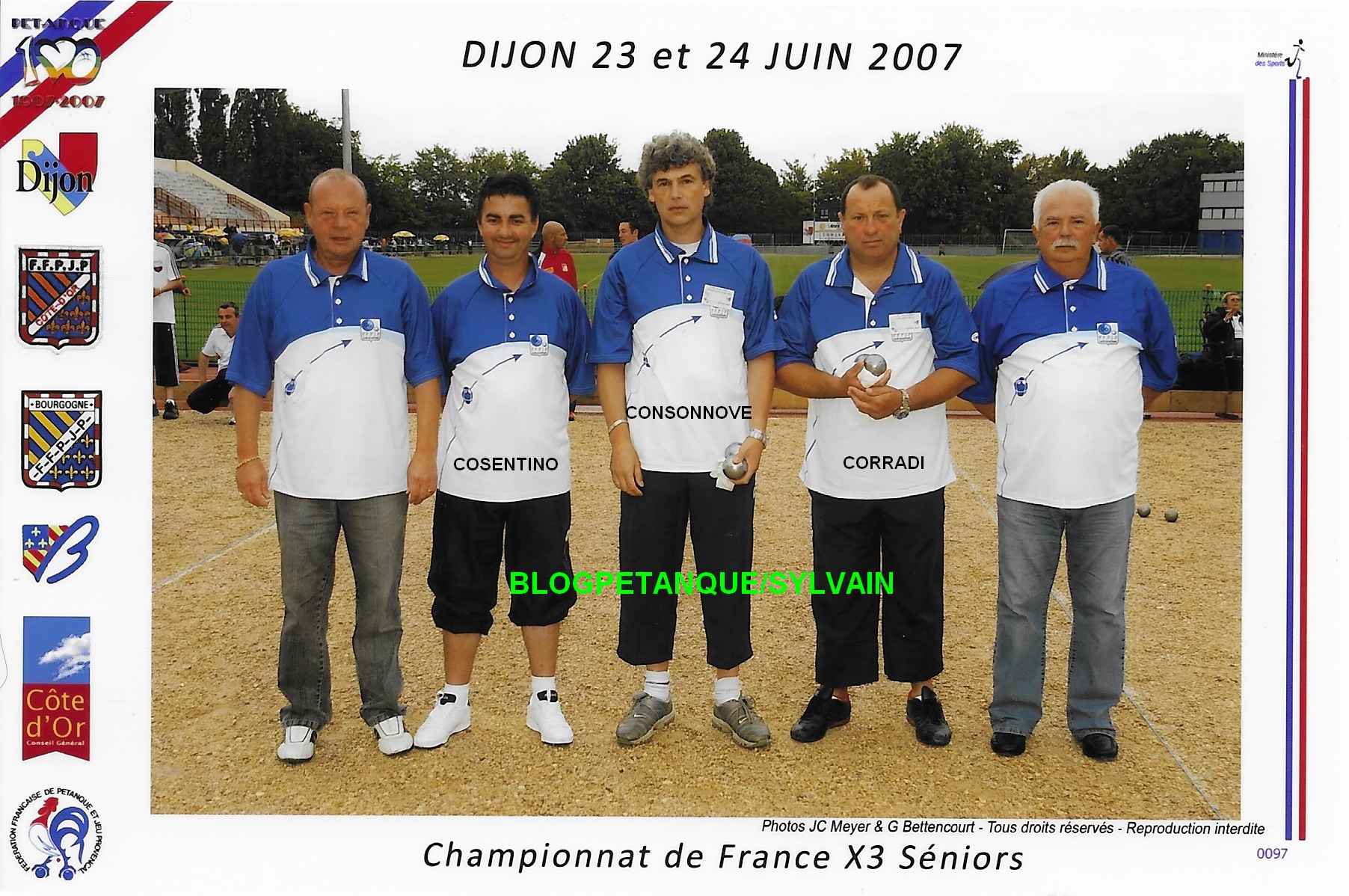 L'année 2007 à la Pétanque L'année 2007 à la Pétanque