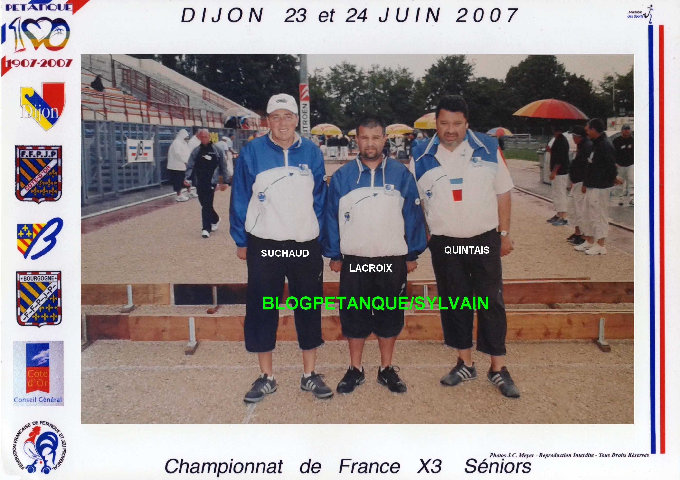 L'année 2007 à la Pétanque